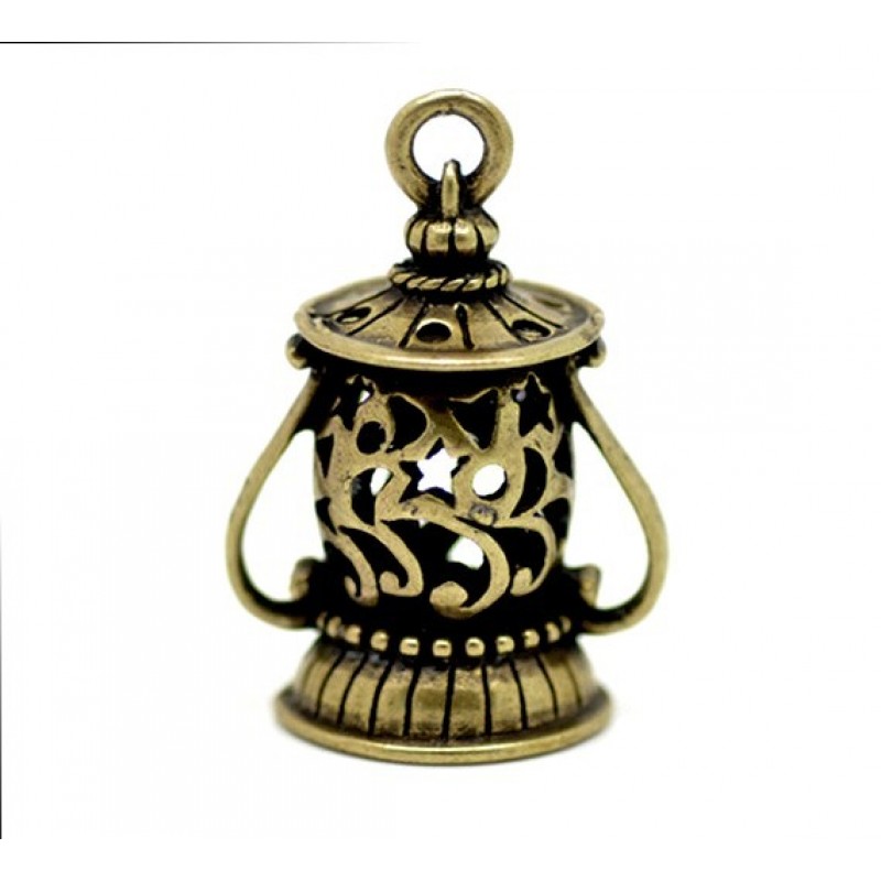 Breloque Lanterne Vintage Bronze 29x20mm