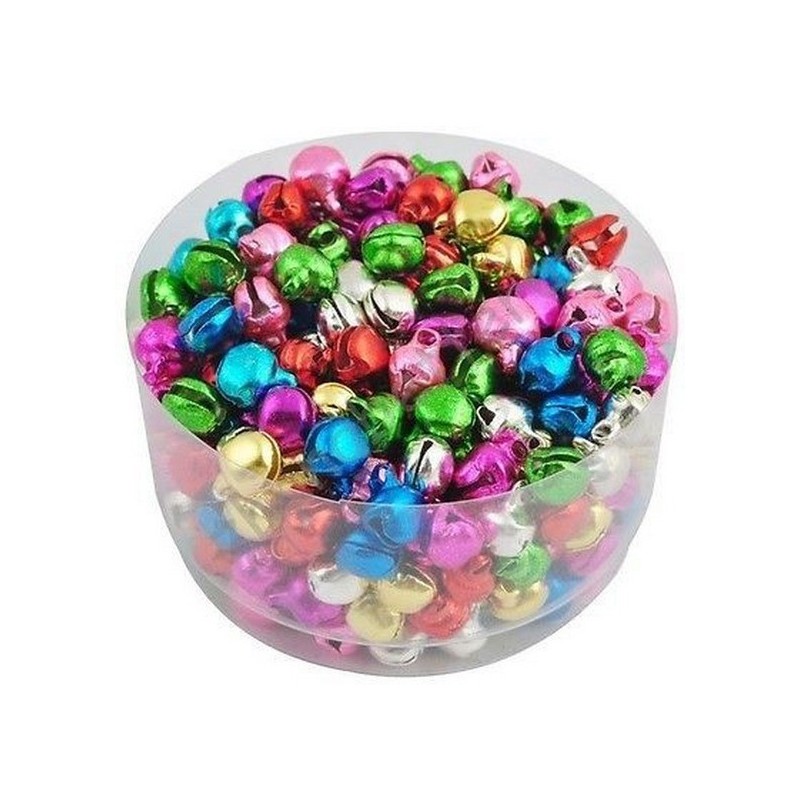 20 Breloques Grelot Clochette en Alliage 8mm