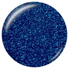 Cabochon en Verre Illustré Paillettes Bleu Nuit 12 à 25mm pour la Création de Bijoux Fantaisie - DIY