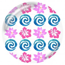 Cabochon en Verre Illustré Fleurs 12 à 25mm pour la Création de Bijoux Fantaisie - DIY