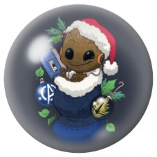 Cabochon en Verre Illustré Bébé Groot de Noël 12 à 25mm pour la Création de Bijoux Fantaisie - DIY