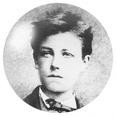 Cabochon en Verre Illustré Arthur Rimbaud au Nœud Papillon 12 à 25mm pour la Création de Bijoux Fantaisie - DIY