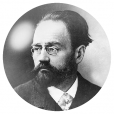 Cabochon en Verre Illustré Portrait d’Émile Zola à Lunettes 12 à 25mm pour la Création de Bijoux Fantaisie - DIY