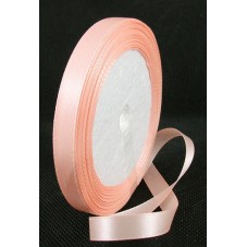 2 Mètres de Ruban Satin Saumon 10mm