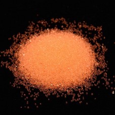 1 Sachet de 10g de Microbilles en Verre Orange 1.0-1.5mm  pour la Création de Bijoux Fantaisie - DIY