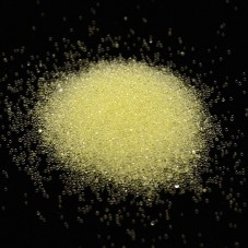1 Sachet de 10g de Microbilles en Verre Jaune 1.0-1.5mm  pour la Création de Bijoux Fantaisie - DIY
