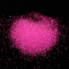 1 Sachet de 10g de Microbilles en Verre Rose 1.0-1.5mm  pour la Création de Bijoux Fantaisie - DIY