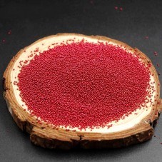 1 Sachet de 10g de Microbilles en Verre 0.4mm Rouge  pour la Création de Bijoux Fantaisie - DIY