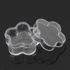 2 Boîtes de Rangement en Plastique pour Perles 3.2x3.1cm  pour la Création de Bijoux Fantaisie - DIY